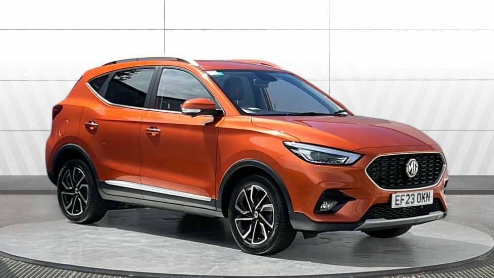 MG ZS Exclusive Orange