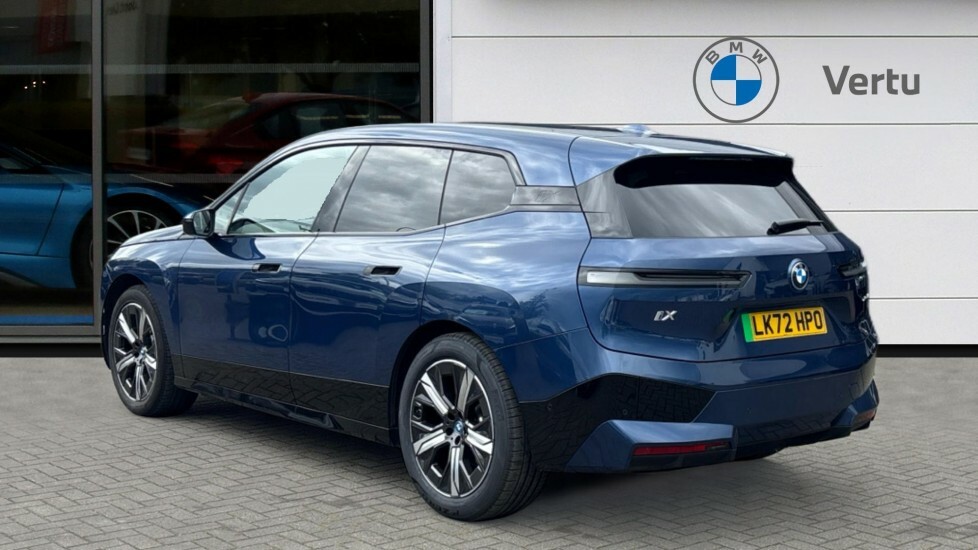 BMW iX M Sport Blue #2