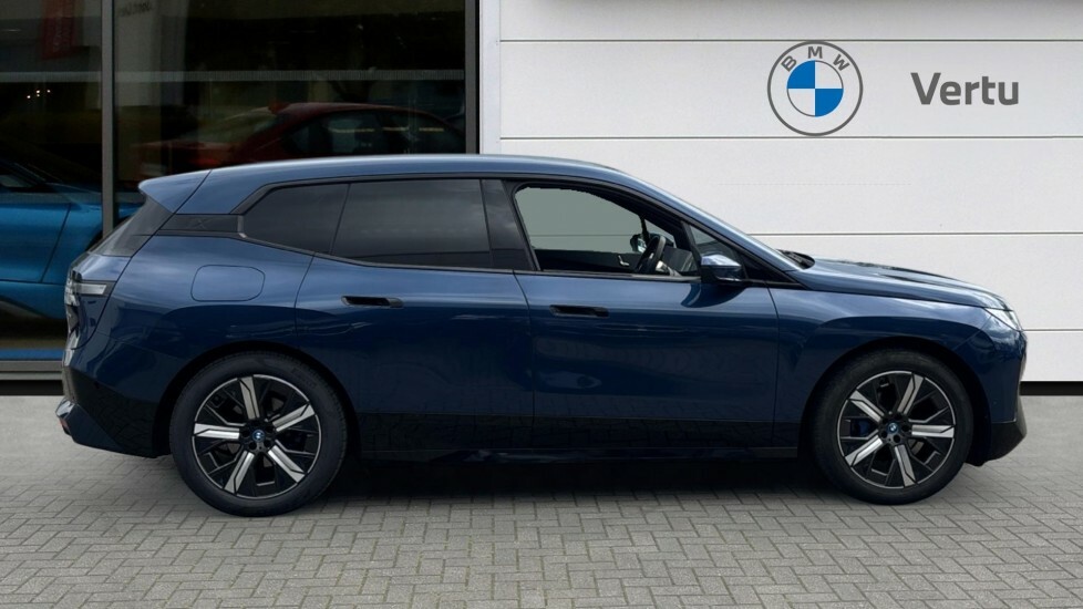 BMW iX M Sport Blue #3