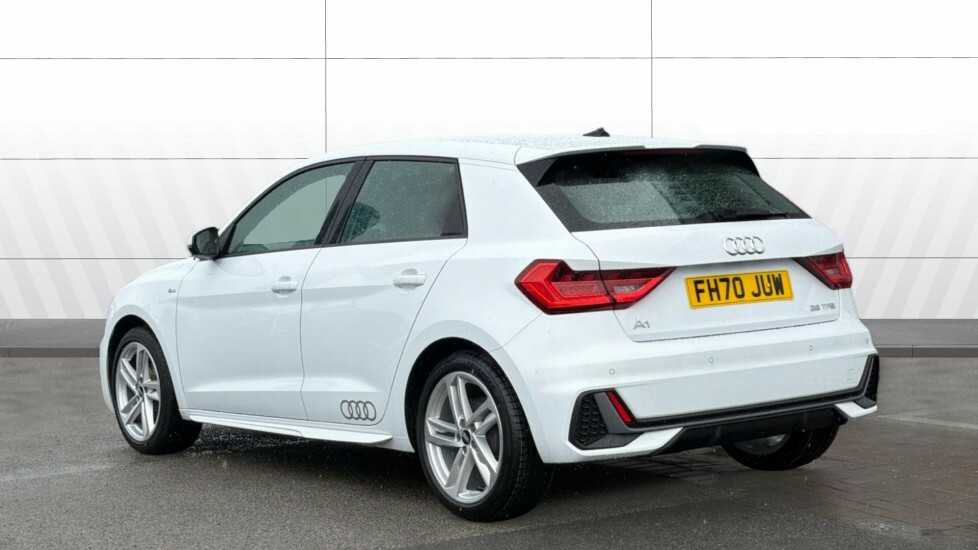 Audi A1 S Line FH70JUW White #2