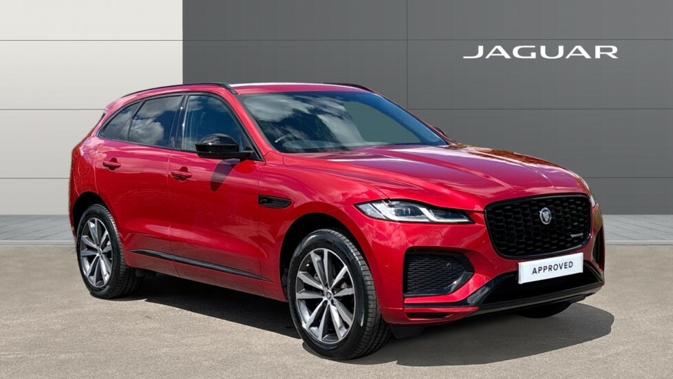 Jaguar F-Pace R-dynamic Se Black Red