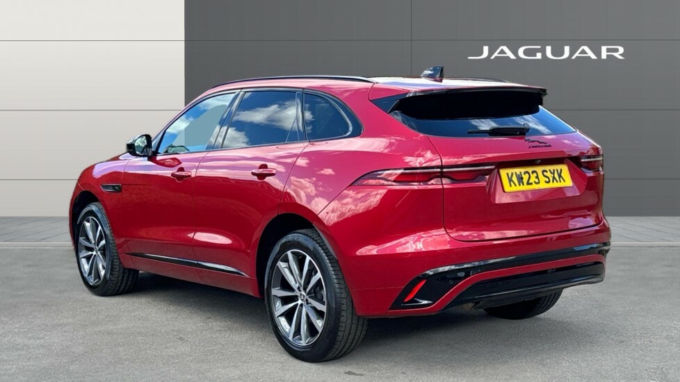 Jaguar F-Pace R-dynamic Se Black KW23SXK Red #2