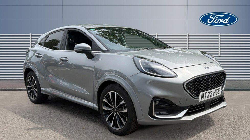 Ford Puma St-line Vignale Silver