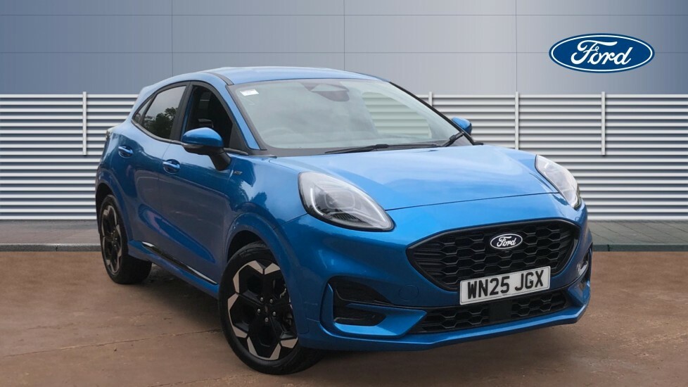 Ford Puma St-line X WN25JGX Blue