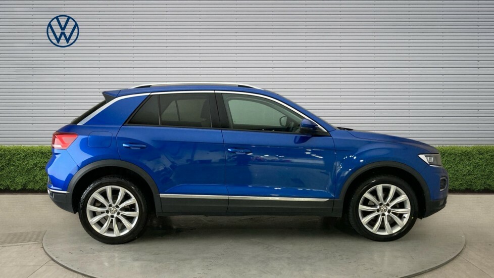 Volkswagen T-Roc Sel Blue #4
