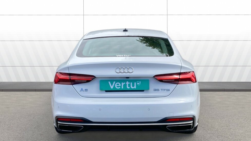 Audi A5 Sport White #6