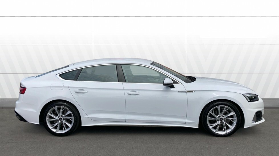 Audi A5 Sport White #5