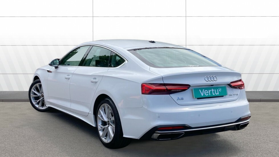 Audi A5 Sport White #2