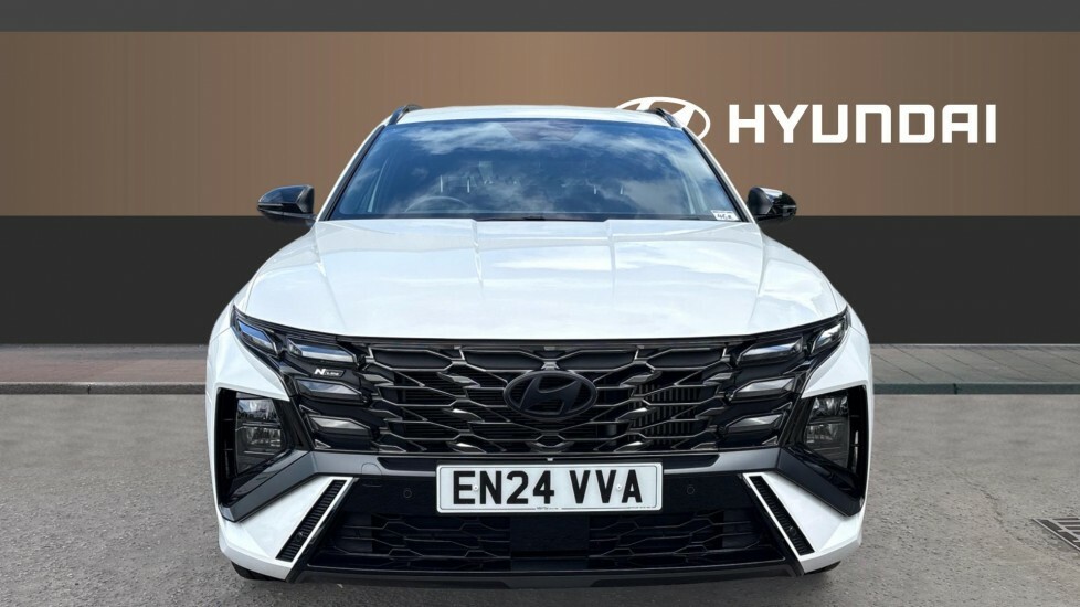 Hyundai Tucson N Line White #3