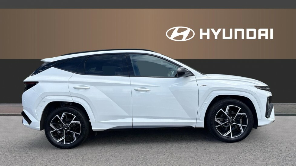 Hyundai Tucson N Line White #5