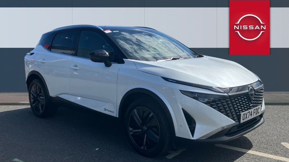 Nissan Qashqai Tekna White