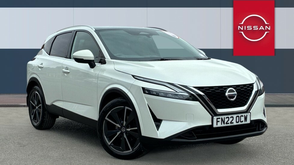 Nissan Qashqai Tekna White