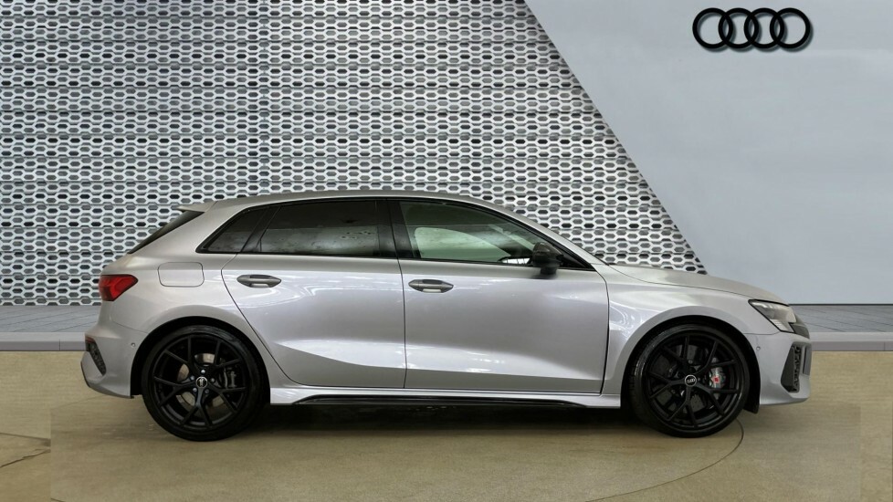 Audi RS3 Carbon Black YE22LDK Silver #4