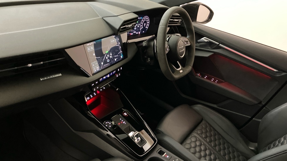 Audi RS3 Carbon Black YE22LDK Silver #2