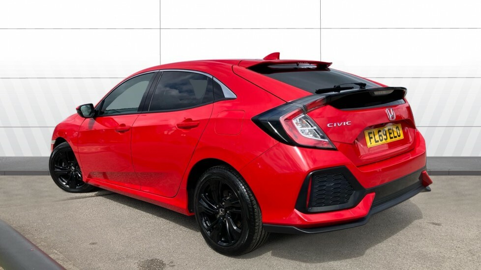 Honda Civic Sr Red #2