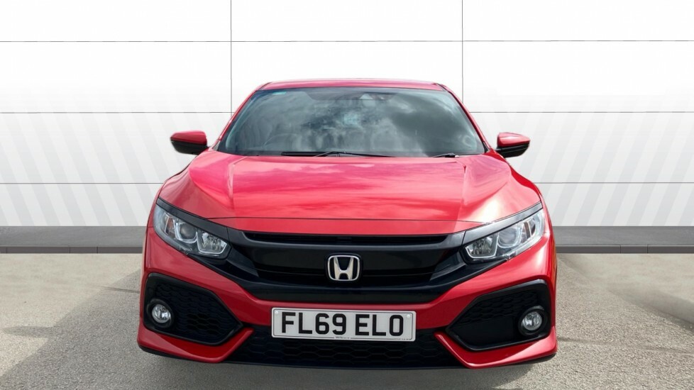 Honda Civic Sr Red #3