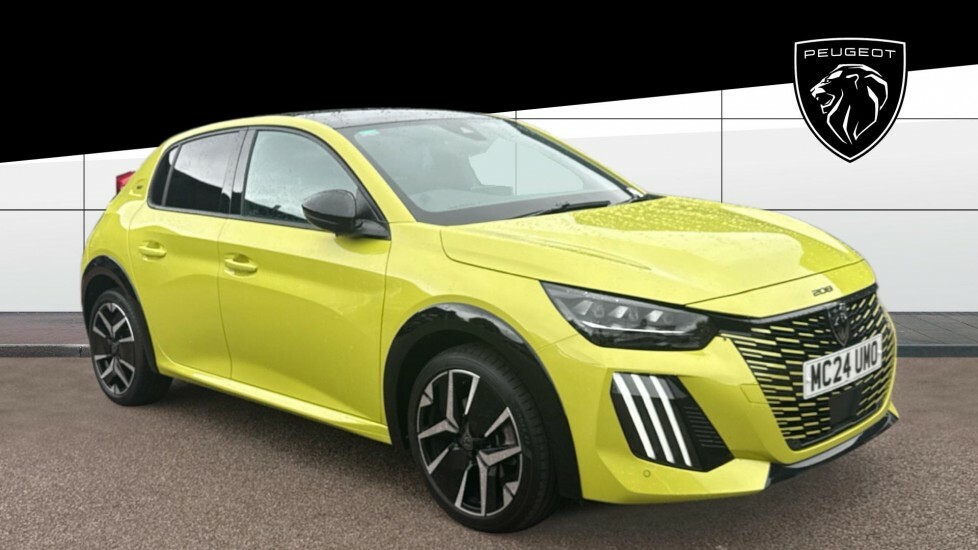 Peugeot 208 Gt Yellow