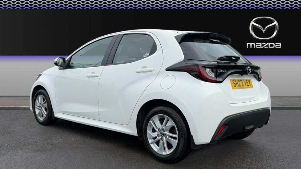Mazda 2 Agile White #2