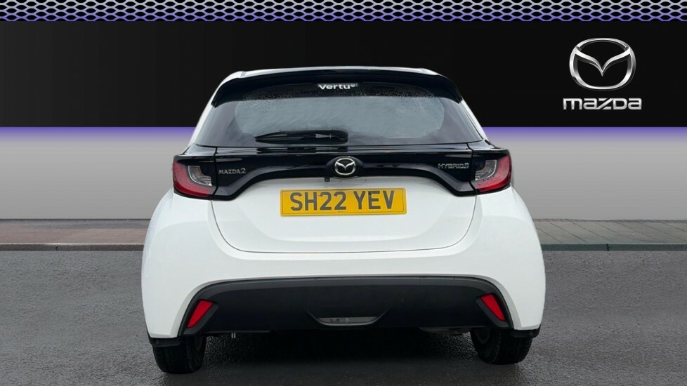 Mazda 2 Agile White #6