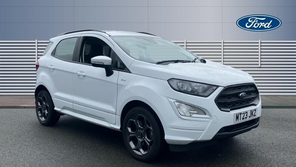 Ford Ecosport St-line White