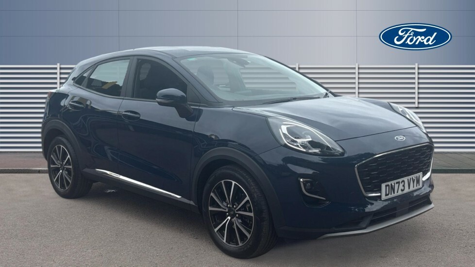 Ford Puma Titanium Blue