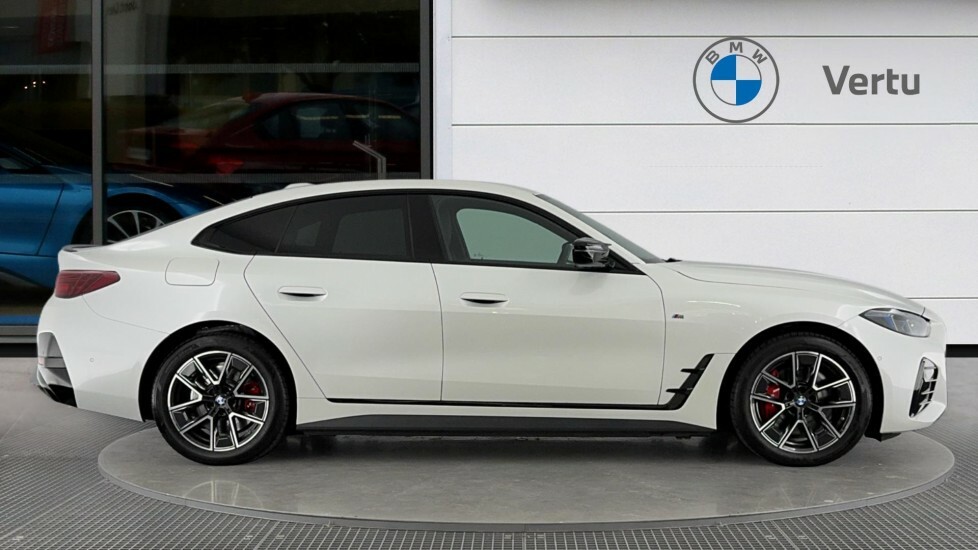 BMW i4 M50 White #3