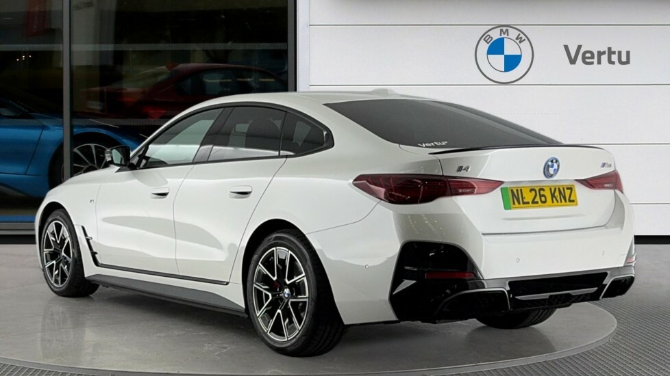 BMW i4 M50 White #2
