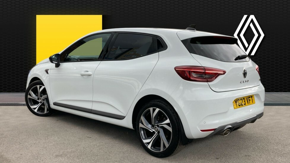 Renault Clio Rs Line YG23VFT White #2
