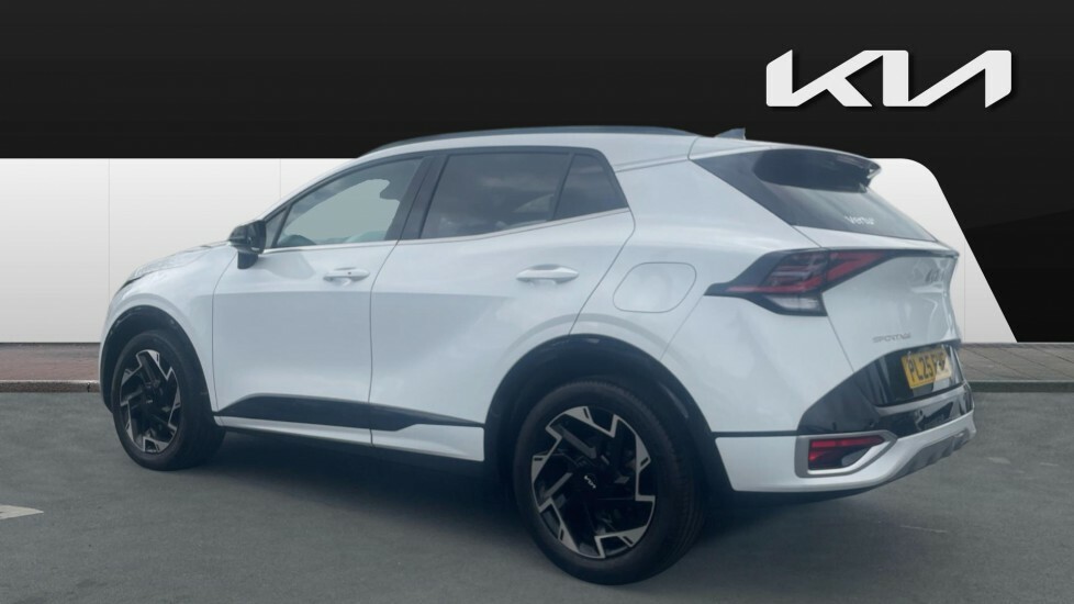 Kia Sportage Gt-line PL25EHE White #2