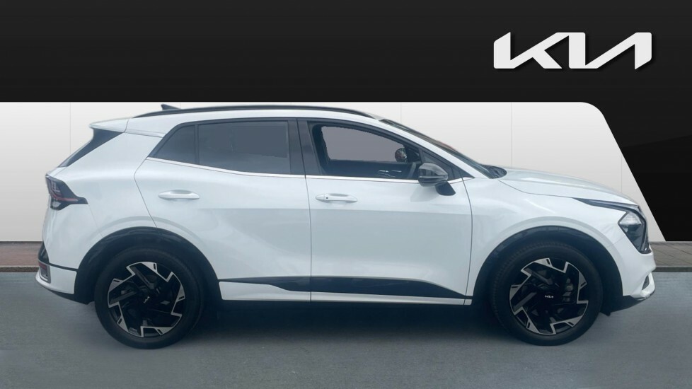 Kia Sportage Gt-line PL25EHE White #5