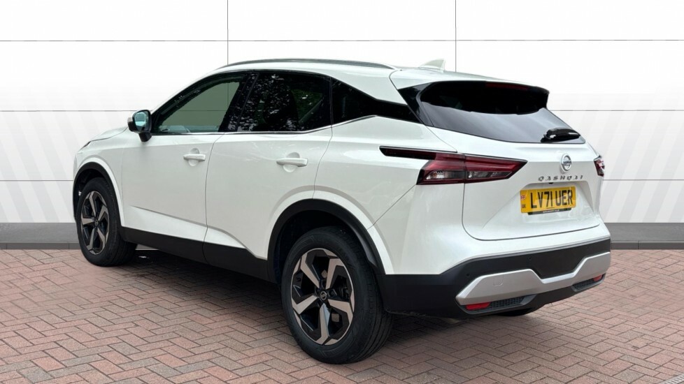 Nissan Qashqai N-connecta LV71UER White #2