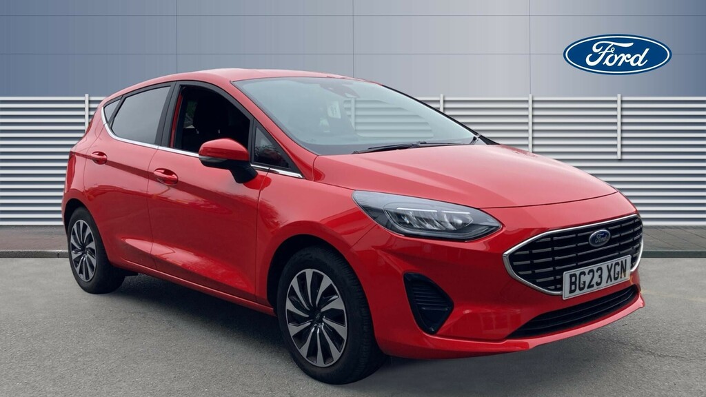 Ford Fiesta Titanium Red