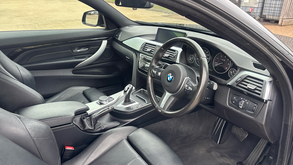 BMW 4 Series Gran Coupe M Sport PX18EGD Black #6