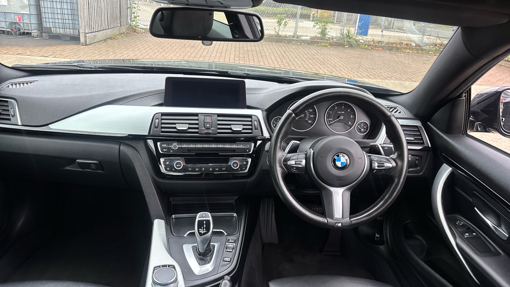 BMW 4 Series Gran Coupe M Sport PX18EGD Black #4