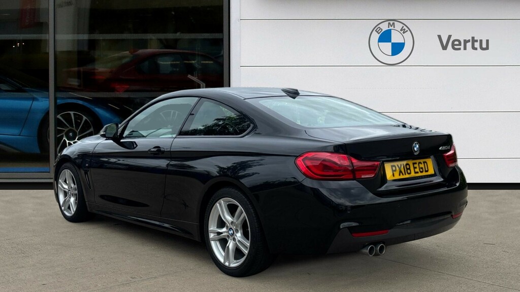 BMW 4 Series Gran Coupe M Sport PX18EGD Black #2