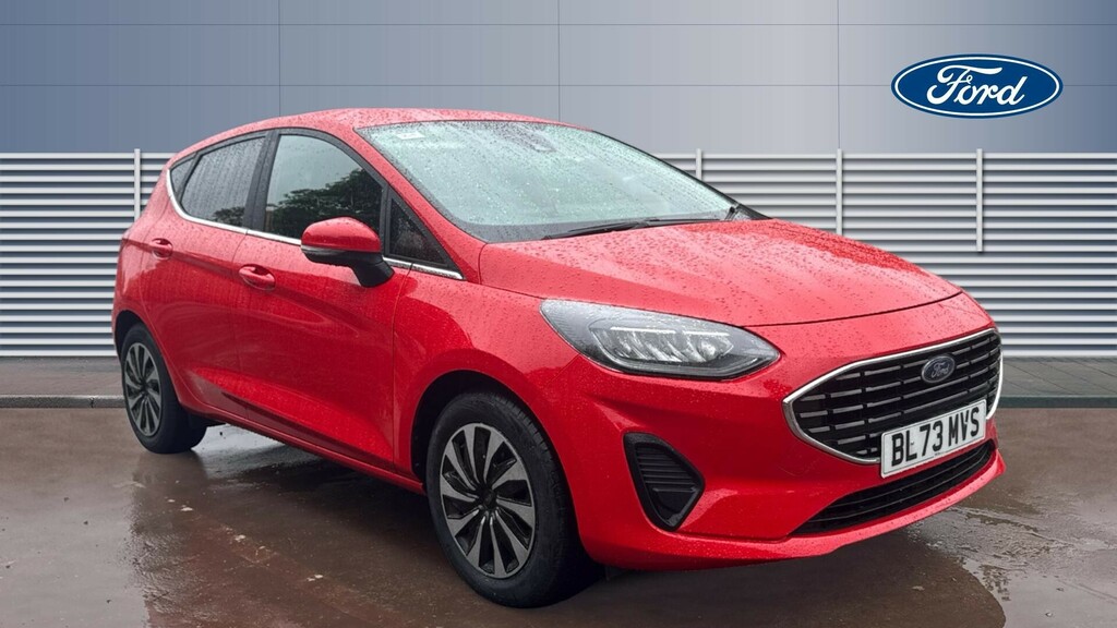 Ford Fiesta Titanium Red