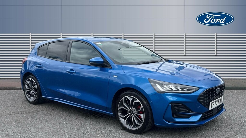 Ford Focus St-line X YF73FWZ Blue