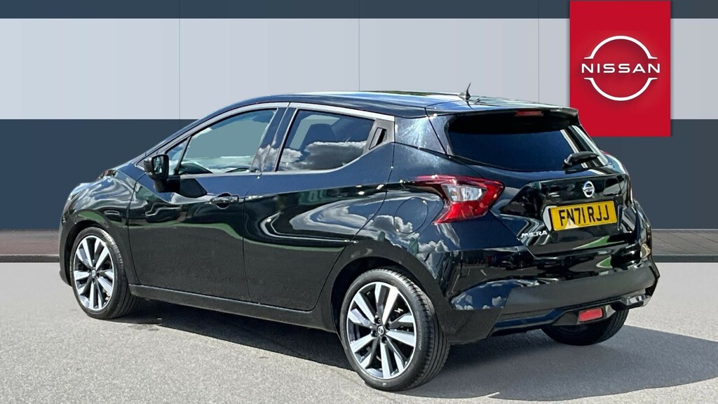 Nissan Micra Tekna Black #2