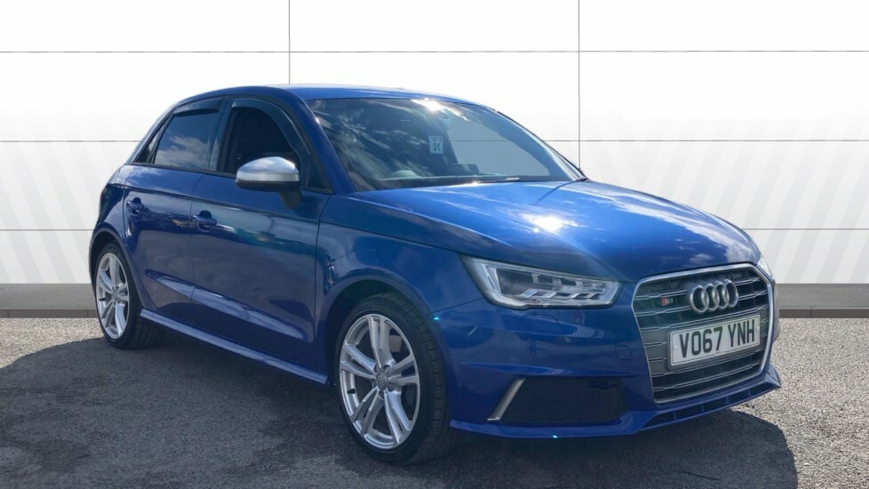 Audi A1 S1 VO67YNH Blue