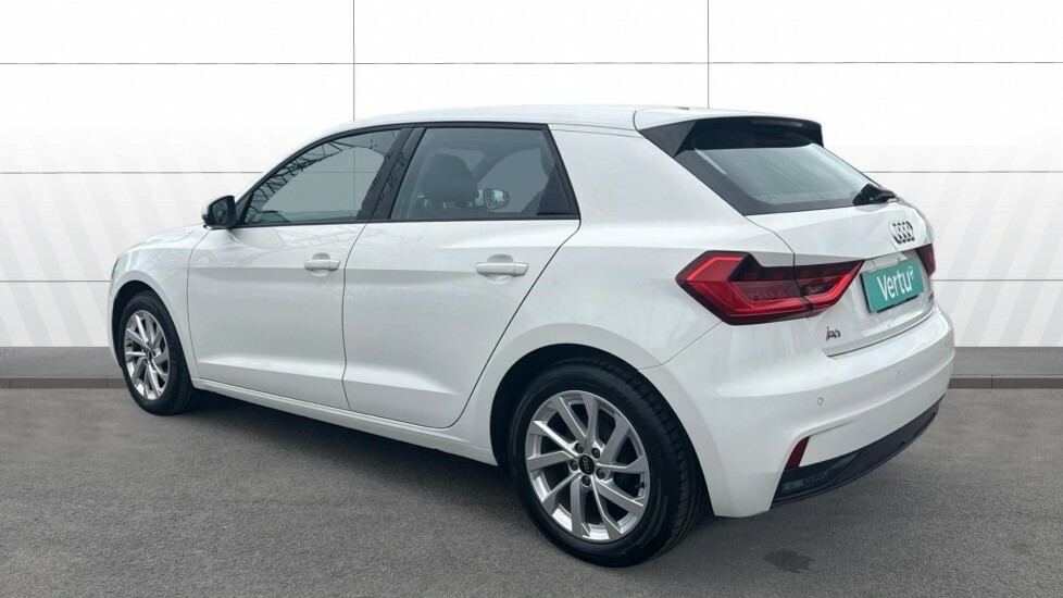 Audi A1 Sport RO73FXF White #2