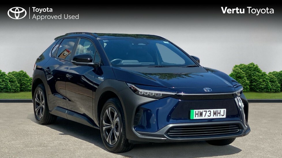 Toyota bZ4X Motion Blue