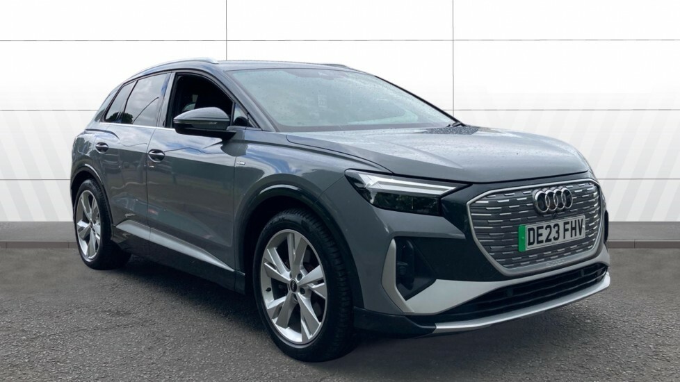 Audi Q4 E Tron S Line Grey