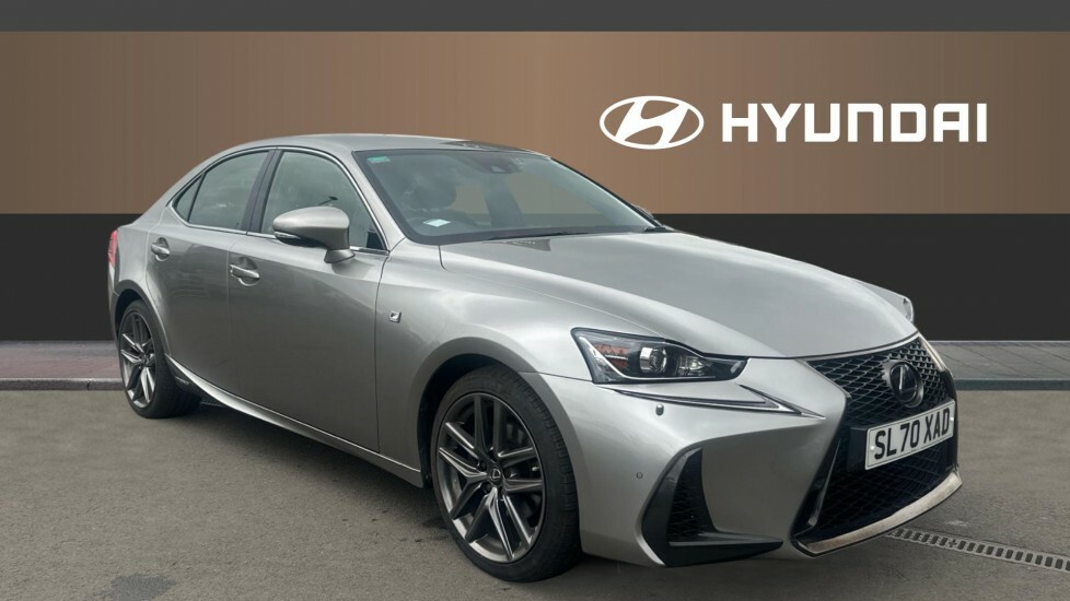 Lexus IS F-sport Silver