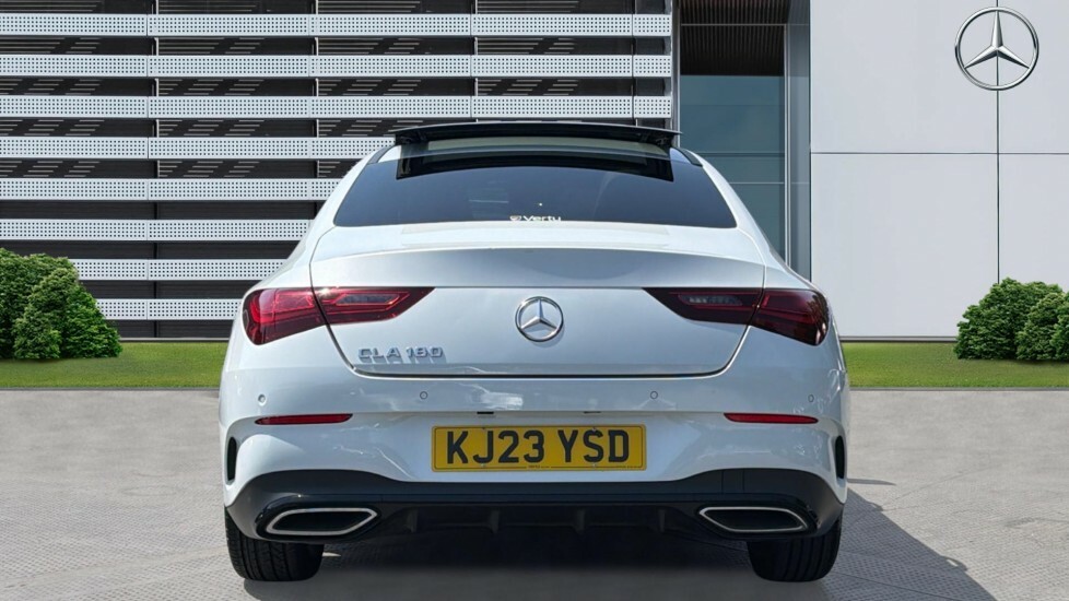 Mercedes-Benz CLA Class Amg Line KJ23YSD White #6