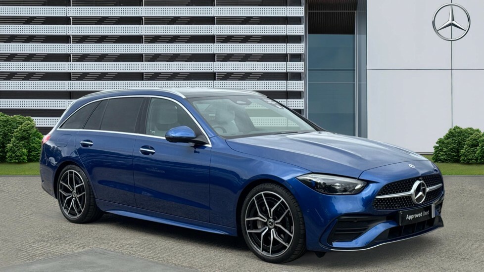 Mercedes-Benz C Class Amg Line Blue