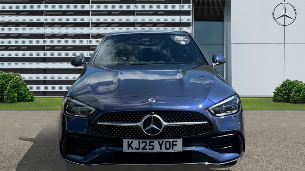 Mercedes-Benz C Class Amg Line KJ25YOF Blue #3