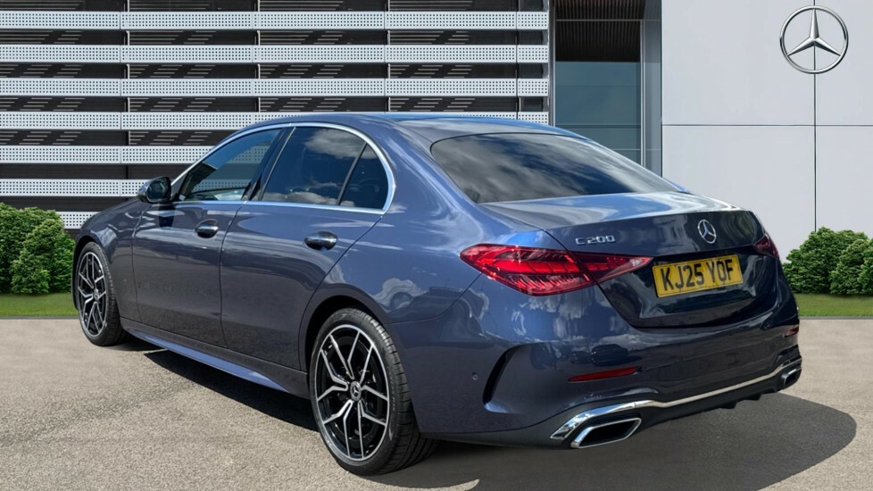 Mercedes-Benz C Class Amg Line KJ25YOF Blue #2