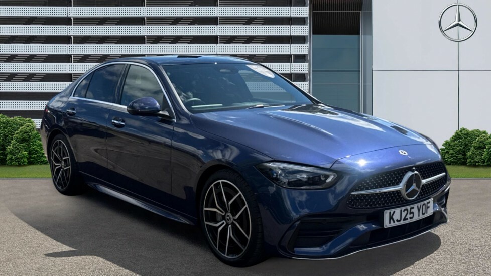 Mercedes-Benz C Class Amg Line Blue