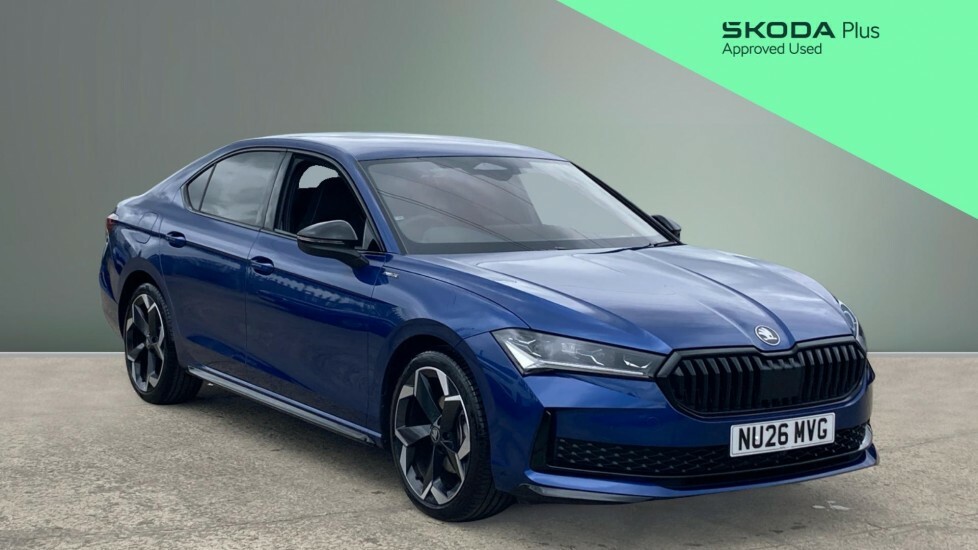 Skoda Superb Sportline Blue