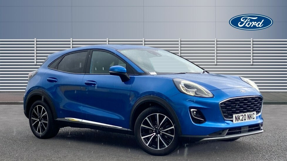 Ford Puma Titanium Blue